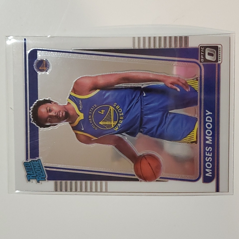 Moses Moody Optic Rated Rookie Card #184